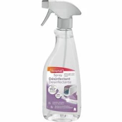 BEAPHAR Spray Désinfectant, Litières, Cages, Niches, Accessoires Et Plans De Travail - 500 Ml