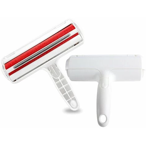 THSINDE Brosse Anti Poils Animaux Chat Chien, Brosse Ramasse Enlève Poils, Magique Réutilisable Pour Poils, Rouleau à Poils D'animaux, Épilateur(vêtements/canapé/Voiture/lit/Tapis)(1pcs)