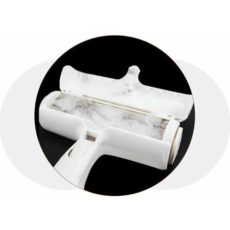 THSINDE Brosse Anti Poils Animaux Chat Chien, Brosse Ramasse Enlève Poils, Magique Réutilisable Pour Poils, Rouleau à Poils D'animaux, Épilateur(vêtements/canapé/Voiture/lit/Tapis)(1pcs) – Image 5