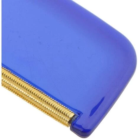 LangRay 2pcs Peigne à Tissu,Peigne Anti-bouloches Plastique,Brosse Textile Anti-bouloches,Pour Fuzz, Et Peluches De Pull, Couvertures, Rideaux, Tapis (Bleu) – Image 2