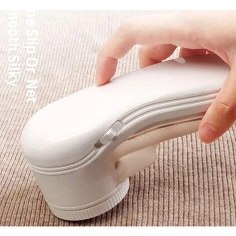 CADEAU Tondeuse à Poils, Rasage De Vêtements Rechargeable, Rasage, Machine D'aspiration De Boules De Poils, épilation Et épilation (blanc) â Image 3