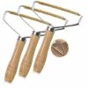 Portable Lint Remover Wooden Sweater, Brosse Manuel Anti Poil, Anti-Peluche Rasoirs, Brosse Anti-poils Et Carde Pour Chien, Portable Brosse Rasoir Vetements Peluche Pour La Maison, Rasoir Brosse Manuelle 17.5*13.5CM Fontainebleau 3PCS