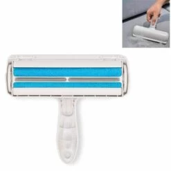 ZHUOXUAN 1pcs Brosse Anti Poils Animaux Chat Chien, Brosse Ramasse Enlève Poils, Magique Réutilisable Pour Poils, Rouleau à Poils D'animaux, Épilateur(vêtements/canapé/Voiture/lit/Tapis)