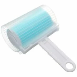 Rouleaux Brosse Adhésive, Peluches Rouleau Lavable Et Réutilisable Pour Brosse Adhésive Pour Poils D'animaux (Bleu) ，Starlight