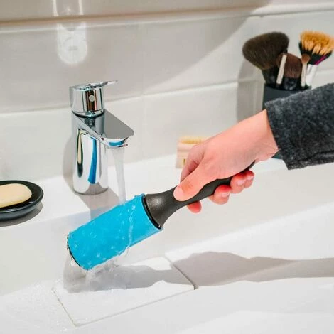 Brosse Adhésive Lavable -Enlève Les Poils, Poussières, Peluches Et Cheveux - Lavable, Plus Besoin De Recharge,Starlight – Image 2