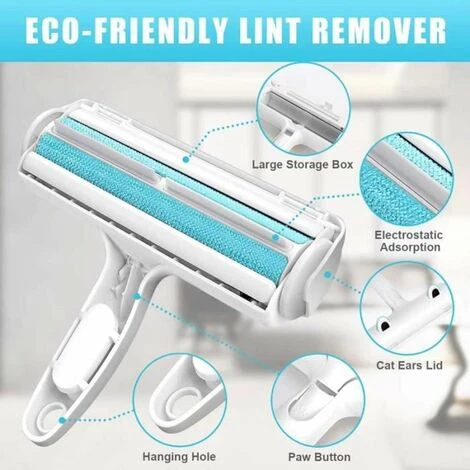 Brosse Pour Animaux Coleur De Bleu FUIENKO – Image 4