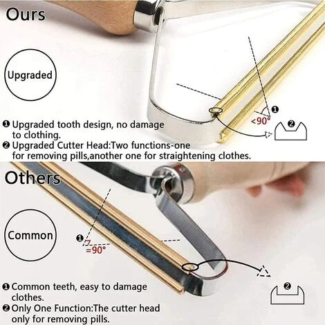 DECKON Rasoir Manuel Anti-boulochage | Nettoyant à Linge En Peluche | Anti-brosse Pour Chien Et Chat | Enlève Les Peluches Et Rase Les Tissus Textiles En Cachemire | Nettoyant Efficace Pour Tapis â Image 4