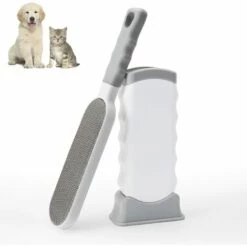 TINOR Brosse Anti Poils Animaux Chien & Chat - Brosse De Nettoyage Magique Réutilisable Enlève Poils - Brosse Poil Animaux Magique Chien & Chat De Nettoyage(Canapé, Vêtements, Voiture, Lit)