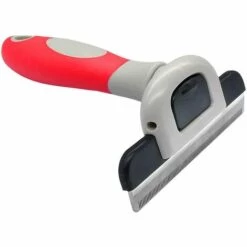 TINOR La Brosse Pour Peigne Pour Animaux Comprend Des Accessoires Pour Cheveux Longs Ou Courts Pour Chiens Et Chats Idéale Pour Déverrouiller L'outil Nods Deshedding (Rouge, 50mm)