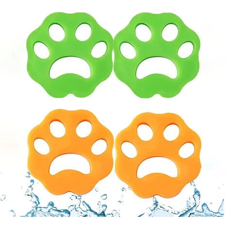 ENLENK Vêtements Épilateur Pour Machine à Laver,Réutilisables épilateurs à Poils D'animaux,Anti Poil Machine à Laver, Épilateur Pour Animaux De Compagnie,pour Nettoyer Poils