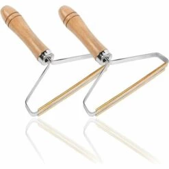 IRISFR Dissolvant De Peluches Portable,dissolvant De Peluches De Bois Réutilisable,Rasoir à Peluches Pour Vêtements, Pour Enlever Le Manteau Tissé De Chandail De Boules De Poils De Poils D'animaux(Paquet 2)，Lilaris