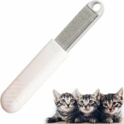 Fei Yu Brosse Anti-Poil Animaux - Elimine Poils Et Peluches Chiens Et Chats - Autonettoyante Et Réutilisable - Double Face - Efficace Sur Vêtements, Canapé, Voiture, Lit - Ergonomique
