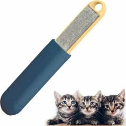 Ensoleillé Brosse Anti-Poil Animaux - Elimine Poils Et Peluches Chiens Et Chats - Autonettoyante Et Réutilisable - Double Face - Efficace Sur Vêtements, Canapé, Voiture, Lit - Ergonomique