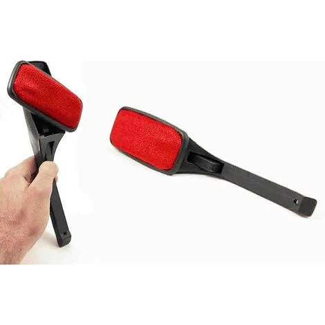 Kueatily Brosse à Vêtement Anti-bouloches, Poils D'animaux Tourne Automatique Pour Gauchers Et Droitiers – Image 4