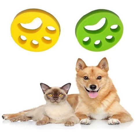 BENOBBY KIDS Un épilateur Pour Animaux De Compagnie Qui Fonctionne Dans Votre Liste De Lessive. Jaune & Vert Lot De 10 – Image 2