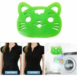 TANABATA Attrape Poils Machine A Laver, Anti Poil, Boule Anti Poils Machine à Laver, Réutilisables épilateurs à Poils D'animaux, Pet Fur Catcher Remover Pour Nettoyer Poils Pour Machine à Laver