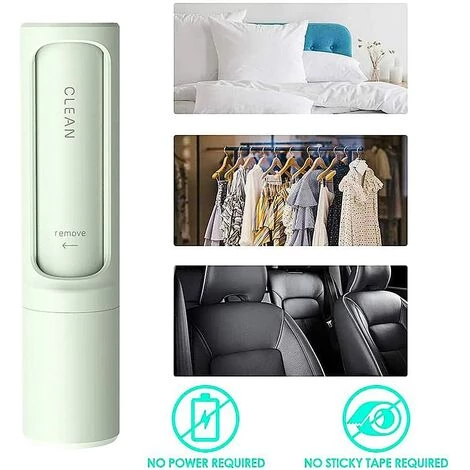 MODOU LLMZ Brosse Anti-peluches 2PCS Brosse Anti Poils Animaux Chat Chien Rouleau De Nettoyage Pour Vêtements Épilateur (Animaux/Vêtements/Canapé/Voiture/Lit/Tapis) – Image 5