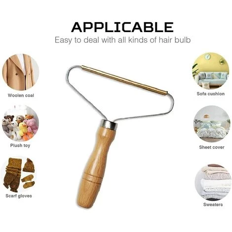 Ensoleillé Brosse Manuel Anti Poil Lot De 2, Rasoirs Anti-Bouloches, Portable Lint Remover Pour Manteau Tissé Pull Tapis Rideaux Canapé â Image 4