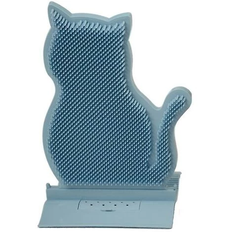 Ensoleillé Cat Corner Self Groomer Avec Catnip Wall Corner Massage Peigne Corner Scratcher