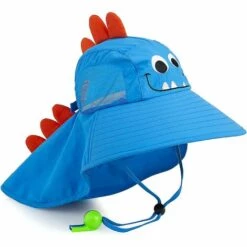 Ensoleillé Kids Sun Hat Upf 50+ Boy Girl Protection Hat Wide Brim Beach Hats With Mesh And Adjustable Chin Strap