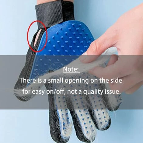 ALMI Gant Brosse Pour Animaux De Nettoyage, Gant Pour Animaux Domestiques, Gant De Massage, Poils Longs, Poils Courts, Chat, Chien, Cheval, Lapin, Beauté Pour L'épilation à Distance – Image 2