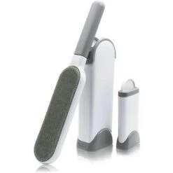 QERSTA Brosse Anti Poils Animaux Chat & Chien - Brosse De Nettoyage Magique Réutilisable Enlève Poils