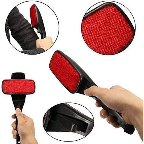 FVBJD 1 X Brosse à Vêtements Rotative, Brosse Anti Peluches, Poils D'animaux Et Pellicules (27 X 5 Cm) – Image 2