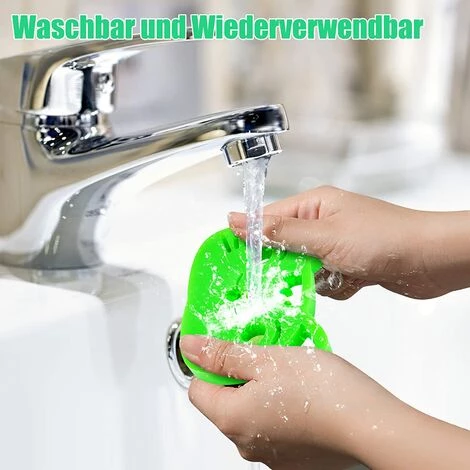 ENLENK Lot De 4 Boules De Poils Pour Machine à Laver Pour Animaux De Compagnie, 4 Boules De Lavage De Cheveux Réutilisables Pour Nettoyer Les Poils D'animaux, Cheveux â Image 5