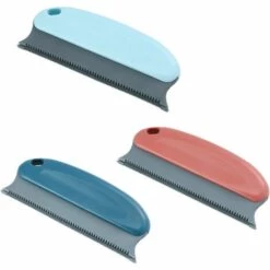 EINEMGELD Brosse Anti Poils Animaux Chat Chien, 3PCS Brosse Pour épilateur De Poils Pour Animaux De Compagnie Pour Chien Chat Vêtements Coussin Canapé Voiture Lit (3 Couleurs)