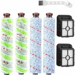 EINEMGELD 2306 Rouleau De Brosse Pour Animaux De Compagnie 1868 Rouleau De Brosse Multi-Surface 1866 Filtre Sous Vide Pour Remplacement Bissell Crosswave, Avec 1 Brosse De Nettoyage