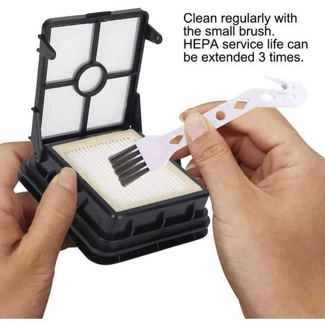 EINEMGELD Lot De 7 Rouleaux De Brosse Et Filtres à Vide Pour Animaux Domestiques Multi-surfaces Compatibles Avec Les Aspirateurs Bissell CrossWave (lot De 3 Rouleaux De Brosse Et 3 Filtres) 商品名称 – Image 2