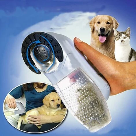 EINEMGELD Aspirateur Pour Poils Animaux De Compagnie, Aspirateur Portable, Outil De Nettoyant Cheveux Pour Chiens Et Chats – Image 4