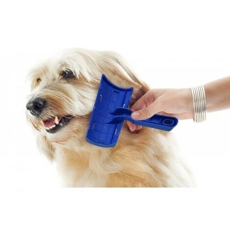 MEDIA WAVE STORE ® Brosse Pour Chiens Et Chats Avec Des Peignes Et Aiguilles De Protection 19418-04