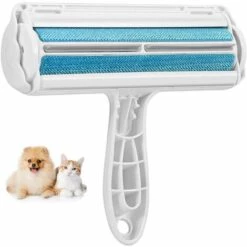 HKLFFJA Brosse Anti-peluches Pour Poils D'animaux Domestiques, Brosse à Poils D'animaux De Compagnie, Brosse à Poils De Meubles, Canapé, Brosse à Poils D'animaux (bleu)