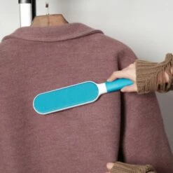 Yoouyida Anti-poils Brosse Pour Animal Domestique - Brosse De Nettoyage Magique Réutilisable Pour Enlever Les Poils D’animaux De Compagnie Avec Auto-nettoyage Retirer Chien Chat Cheveux (Bleu)