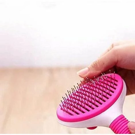 Brosse De Toilettage Pour Animaux De Compagnie Brosse En Acier Inoxydable Peigne Pour Chiens Et Chats Peigne Pour Animaux,1Pc FUIENKO – Image 4
