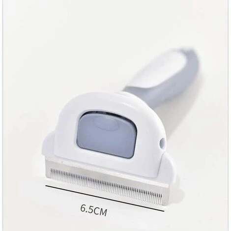 Peigne D'Épilation Pour Animaux De Compagnie- Bleu FUIENKO – Image 2