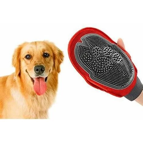 Gant De Toilettage Pour Chien Chat Brosse De Massage Gant Brosse Chat Chien Cheveux Peigne De Nettoyage Magic Retrait FUIENKO