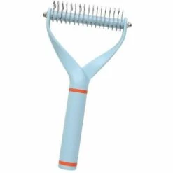 Lames En Acier Inoxydable Pour Brosse De Toilettage Pour Chien - Peigne D'Épilation Pour Bleu FUIENKO
