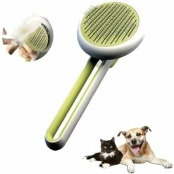 PREMIER Brosse Pour Chat Et Chien, La Brosse à Cheveux Autonettoyante Pour Chien De Chat élimine Efficacement Les Poils Morts De L'animal De Compagnie.