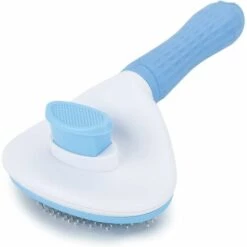 PREMIER Brosse De Toilettage Autonettoyante Pour Chiens Et Chats - Facile à Retirer - Outil De Massage Pour Animaux De Compagnie - Convient Aux Animaux à Poils Longs Ou Courts