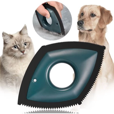 STARLIGHT Brosse Anti Poil Animaux,SL.GT Enleve Poil Animaux Chat Chien,Mini Epilateur De Poils D'animaux,Ramasse-Poils Pour Poils D’Animaux(vert Foncé)