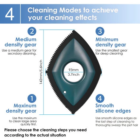 STARLIGHT Brosse Anti Poil Animaux,SL.GT Enleve Poil Animaux Chat Chien,Mini Epilateur De Poils D'animaux,Ramasse-Poils Pour Poils D’Animaux(vert Foncé) â Image 3