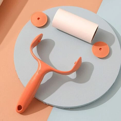 HEGUYEY Rouleau En Peluche Super Collant Éliminateur De Peluches Pour Animaux De Compagnie, Réutilisable, Haute Qualité, Enlève Les Poils D'animaux, Poussières Et Peluches Des Vêtements, Tissus Et Tapis – Image 5