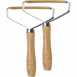 CLEGGFR Brosse Manuel Anti Poil, Rasoir Anti Bouloche, Portable Brosse Rasoir Vetements Peluche Pour La Maison, Animal Blanket Hair Removal Razor, Lot De 2, Wood LO-Ron