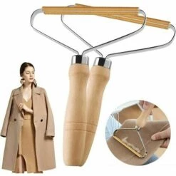 CLEGGFR 2PCS Portable Lint Remover Vêtements Fuzz Shaver épilateur Manuel Rasoir à Main éliminateur De Peluches De Poussière Pour Nettoyer Les Poils D'animaux Essuie-glace