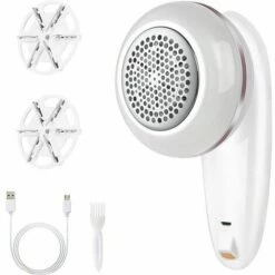 FOZIY Éliminateur De Peluches, Rasoir à Peluches Puissant Et Efficace Pour Vêtements/maison/meubles/ménage/élimination Des Peluches, Rasoir à Peluches électrique Portable Avec Lame De Rechange Et Brosse De Nettoyage，Fonepro