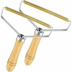 FOZIY Brosse Manuel Anti Poil, Rasoirs Anti-Bouloches, Portable Lint Remover Pour Manteau Tissé Pull Tapis Rideaux Canapé，Fonepro