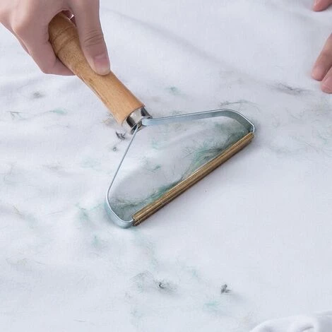 FOZIY Brosse Manuel Anti Poil, Rasoirs Anti-Bouloches, Portable Lint Remover Pour Manteau Tissé Pull Tapis Rideaux Canapé,Fonepro â Image 2