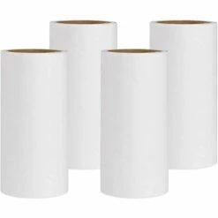 EINEMGELD Brosse à Colle Régénératrice, Rouleau De Remplacement Non Pelucheux 4 Rouleaux, Utilisé Pour éliminer Les Poils D'animaux, Les Peluches Et La Poussière Des Vêtements, Des Tissus Et Des Tapis